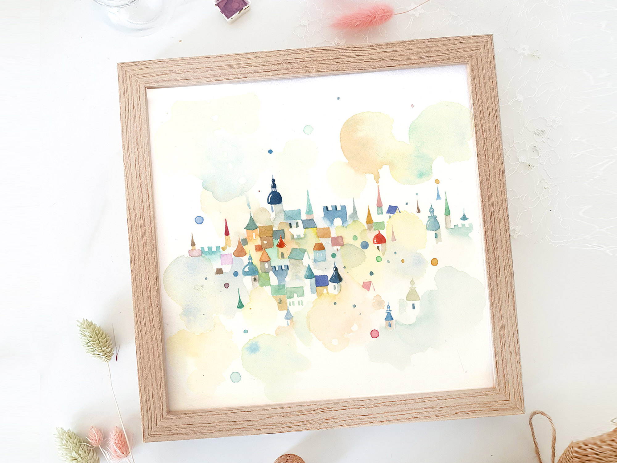 Aquarelle imaginaire